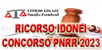 RICORSO CONCORSO PNRR