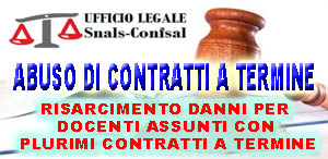 ABUSO CONTRATTI A TERMINE